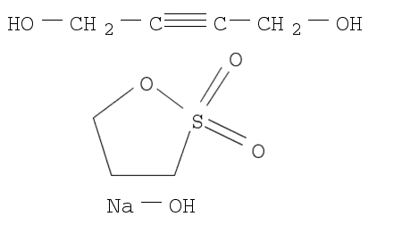 Molecular Structure of 90268-78-3 (Butynediol sulfopropyl ether sodium)